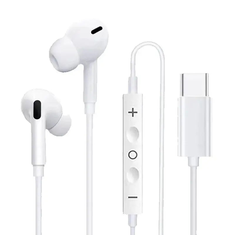 Wired Headphones for Samsung Galaxy S24 S23 S21 S22 S20 plus Type USB C 3.5Mm Jack Earphones A54 A34 A53 Note 20 10 Accessories